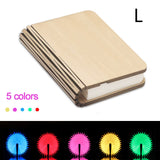 LED Wood Grain Book Light